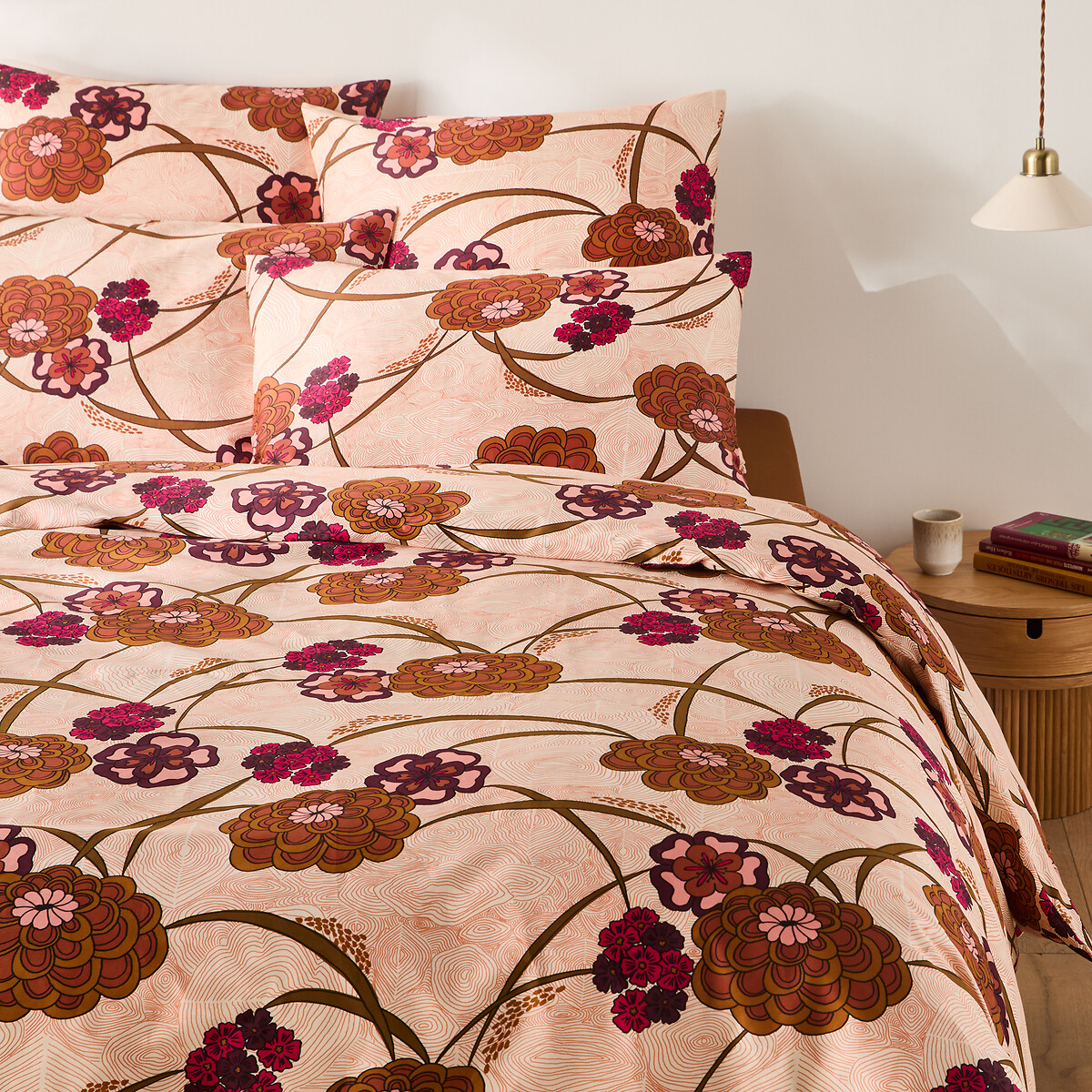 Παπλωματοθήκη από βαμβακερό σατέν 140x200 cm