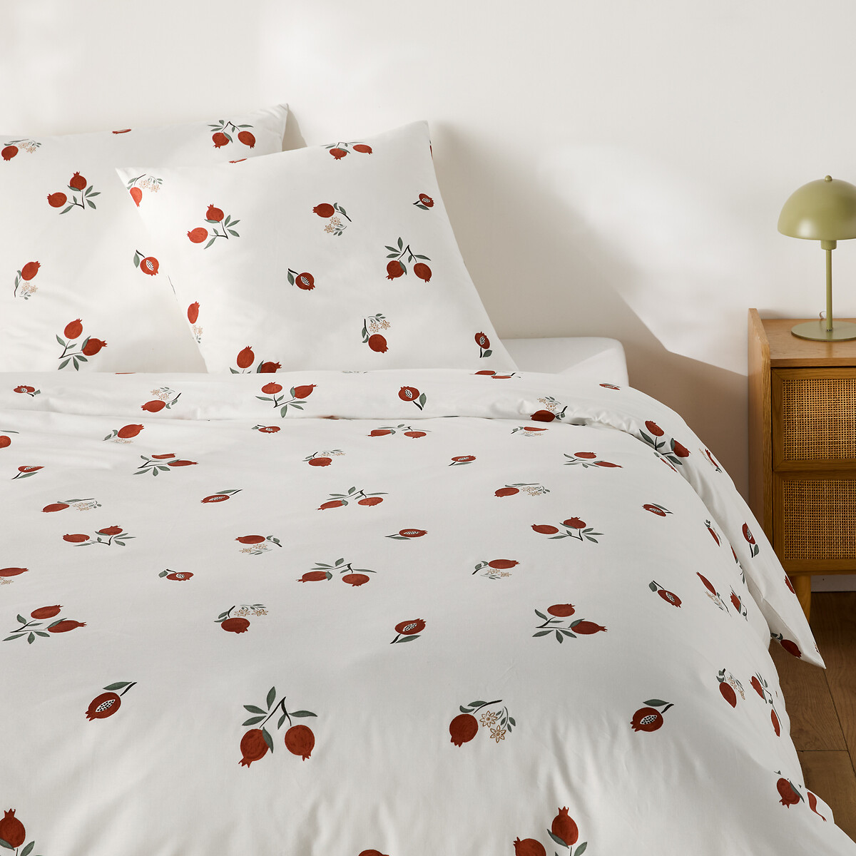 La Redoute Interieurs Σετ σεντονιών με τετράγωνη μαξιλαροθήκη 140x200 cm