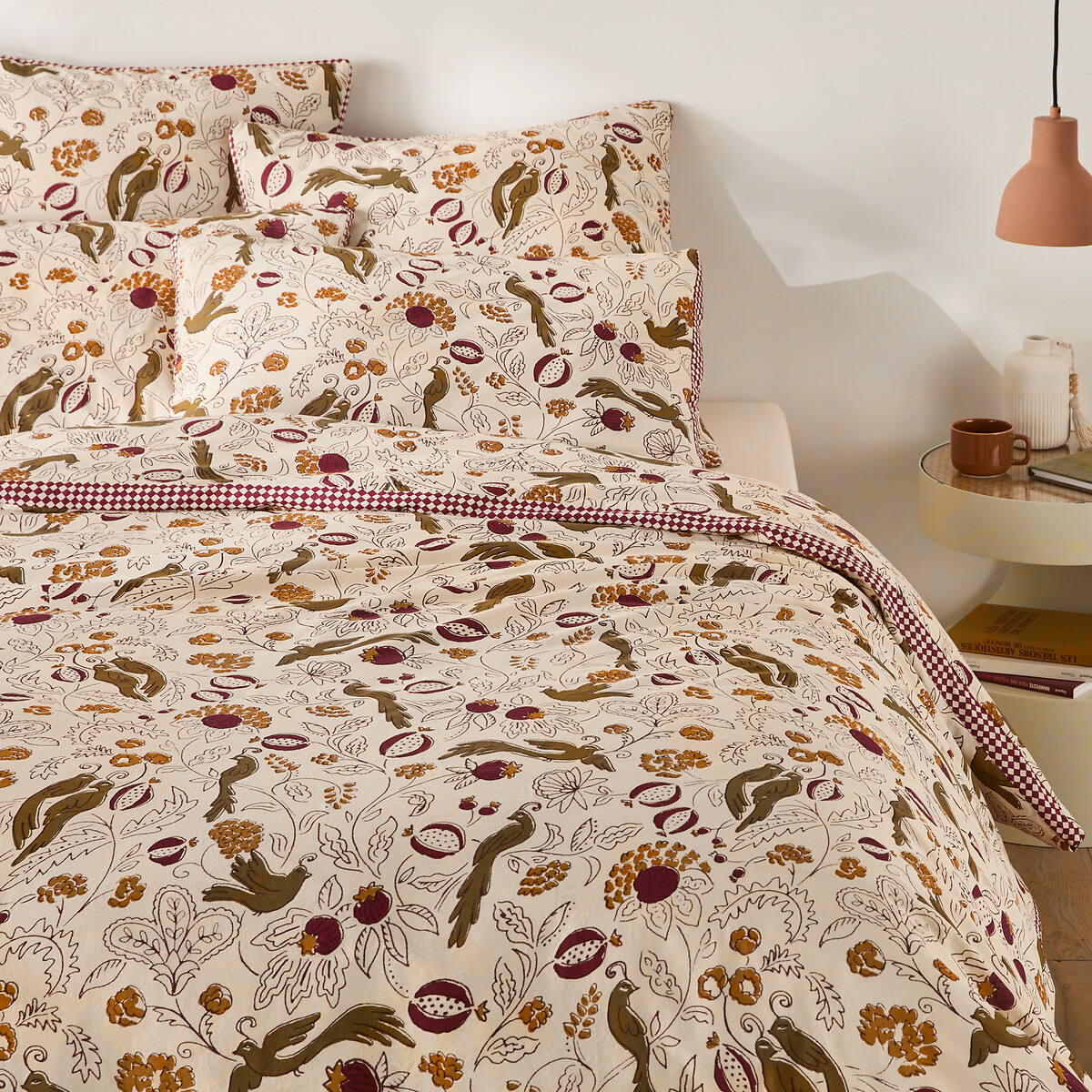 Παπλωματοθήκη από πλυμένο βαμβάκι 140x200 cm