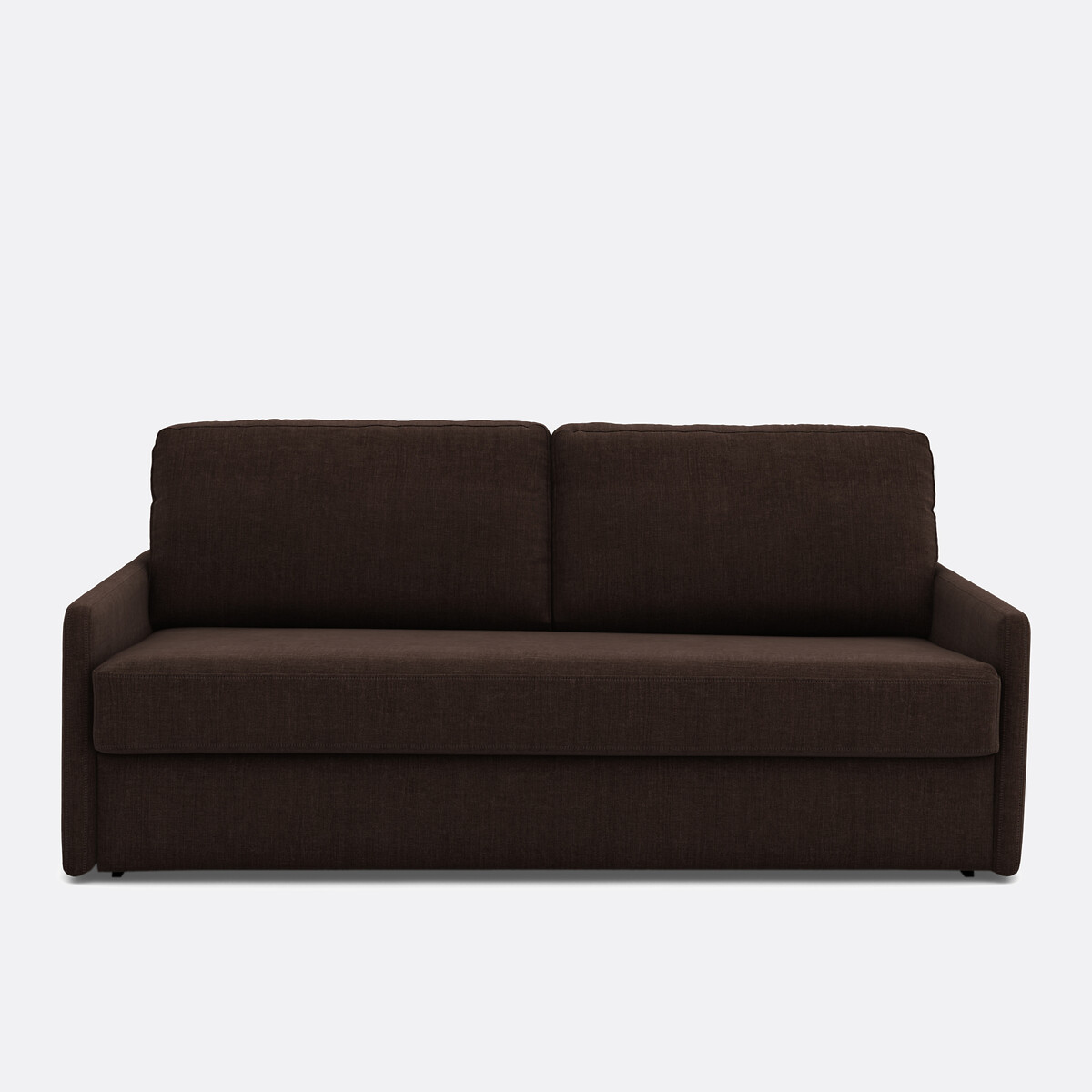 Καναπές-κρεβάτι από βαμβάκι λινό με στρώμα αφρού Μ98xΠ156xΥ90cm