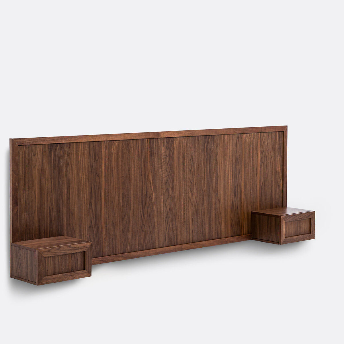 Κεφαλάρι κρεβατιού με ενσωματωμένα κομοδίνα Silentio Μ30xΠ233xΥ80cm