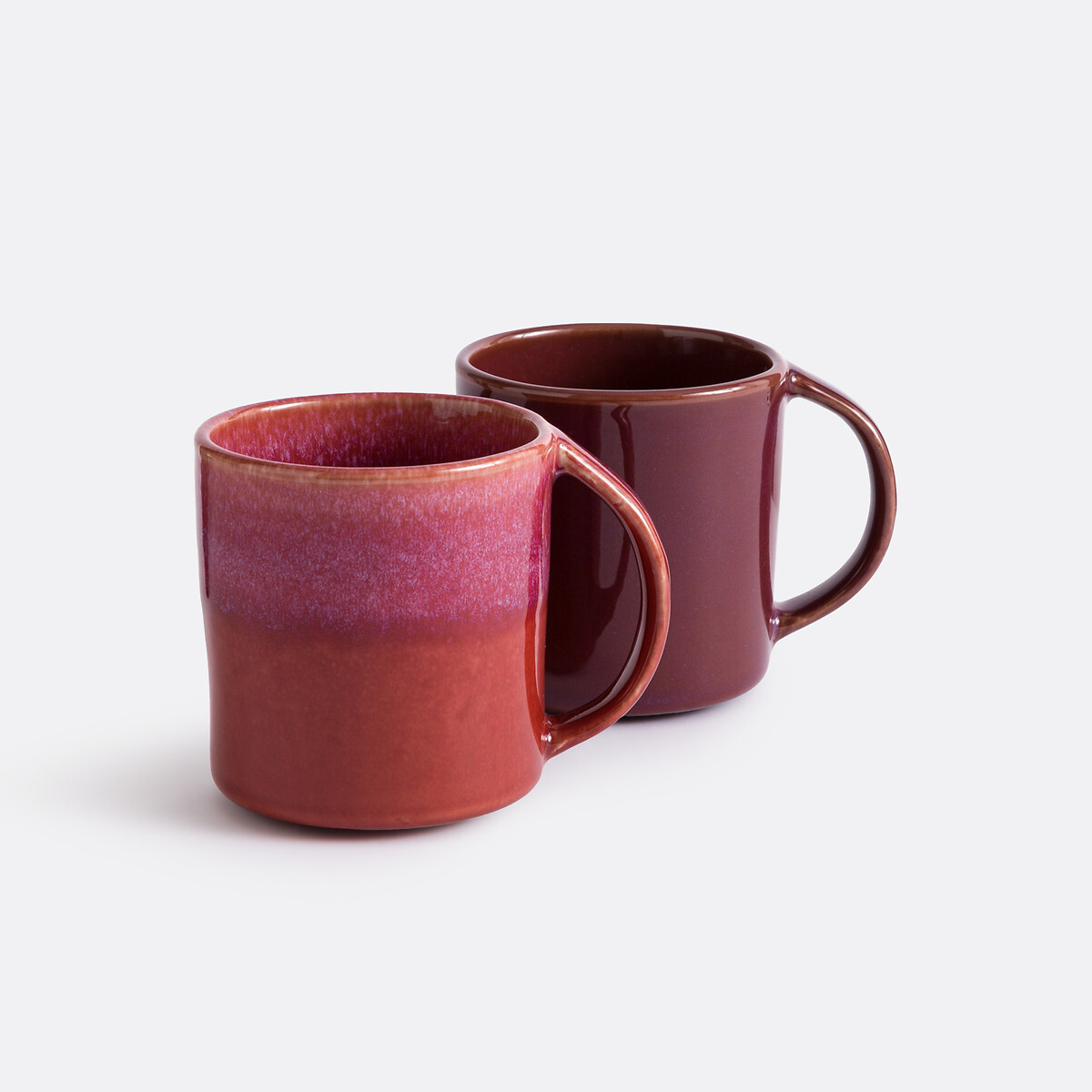 La Redoute Interieurs Σετ 2 πήλινες κούπες με σμάλτο