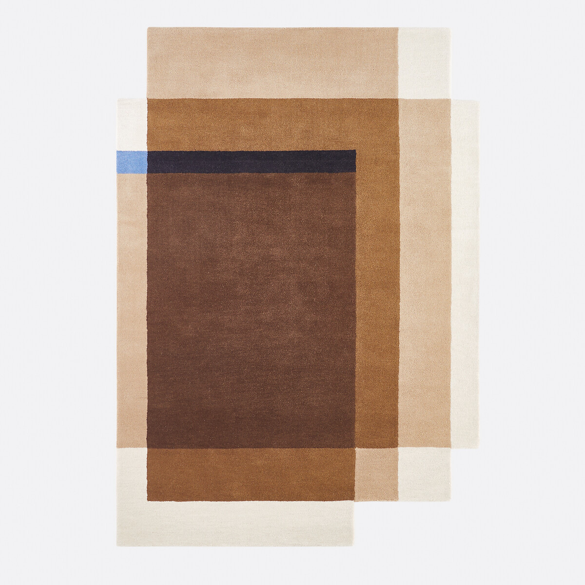 Χαλί από μαλλί με αφηρημένο σχέδιο 120x170 cm Μ120xΠ170cm