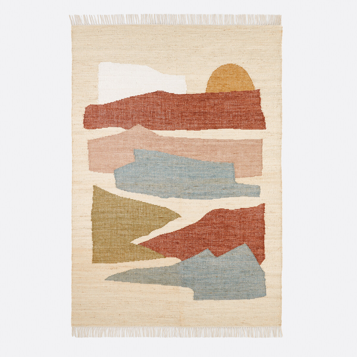 Χαλί από γιούτα με vintage σχέδιο, Quimo