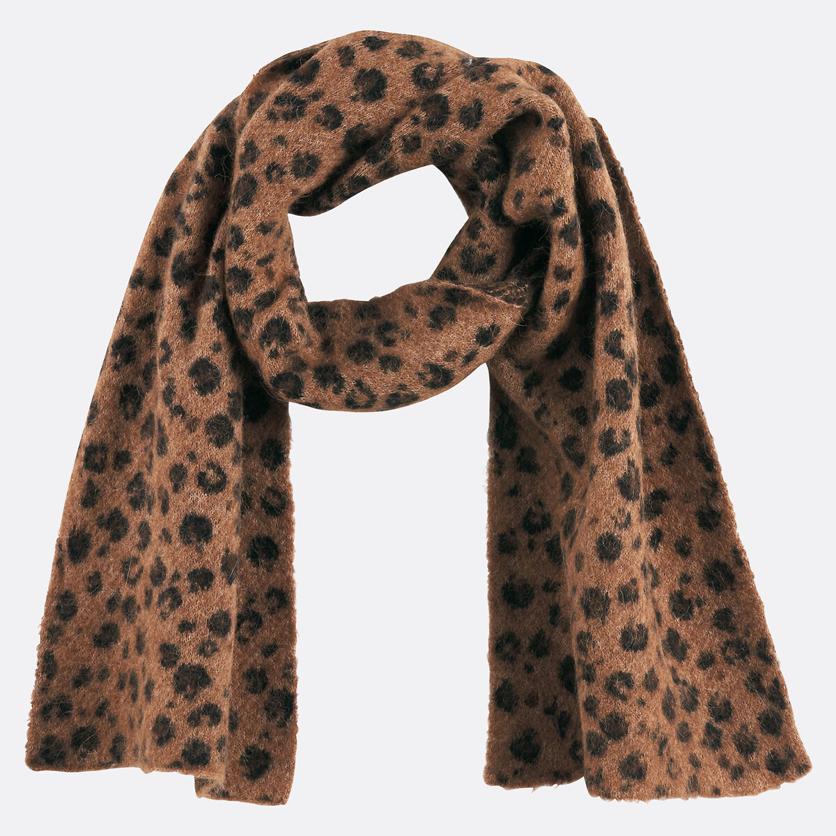 La Redoute Collections Κασκόλ με εκτυπωμένο σχέδιο λεοπάρ