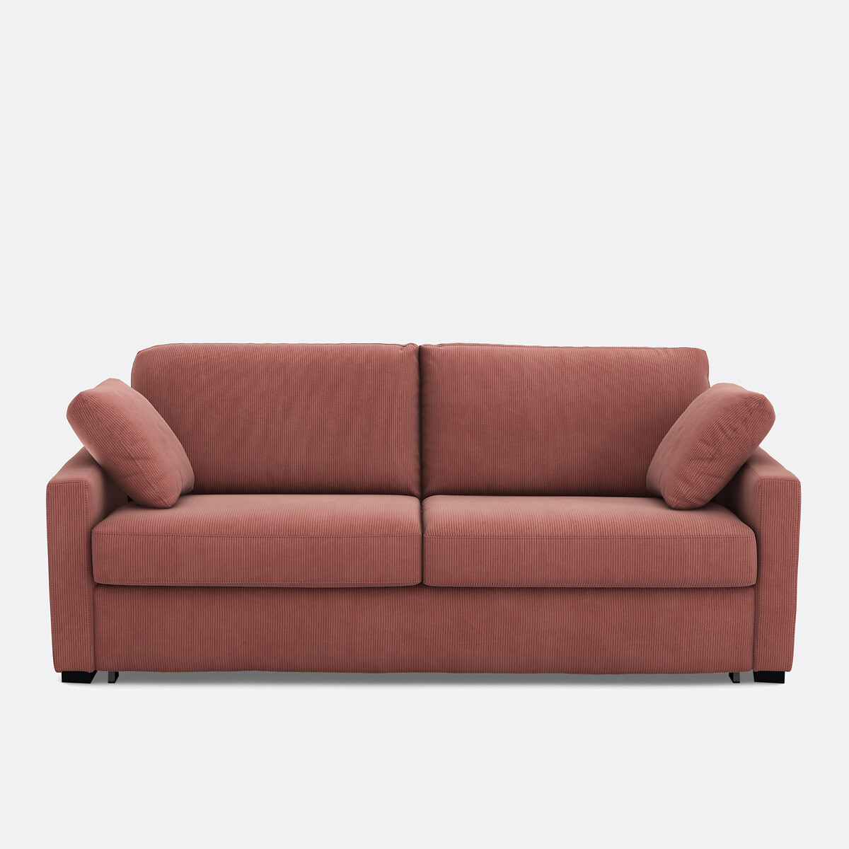 Καναπέ-κρεβάτι από λεπτό κοτλέ βελούδο Μ98xΠ185xΥ85cm