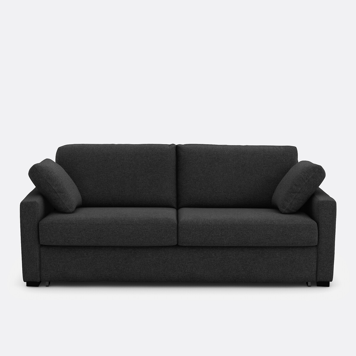 Καναπές-κρεβάτι με ταπετσαρία από πολυέστερ και στρώμα αφρού HR Μ98xΠ165xΥ85cm