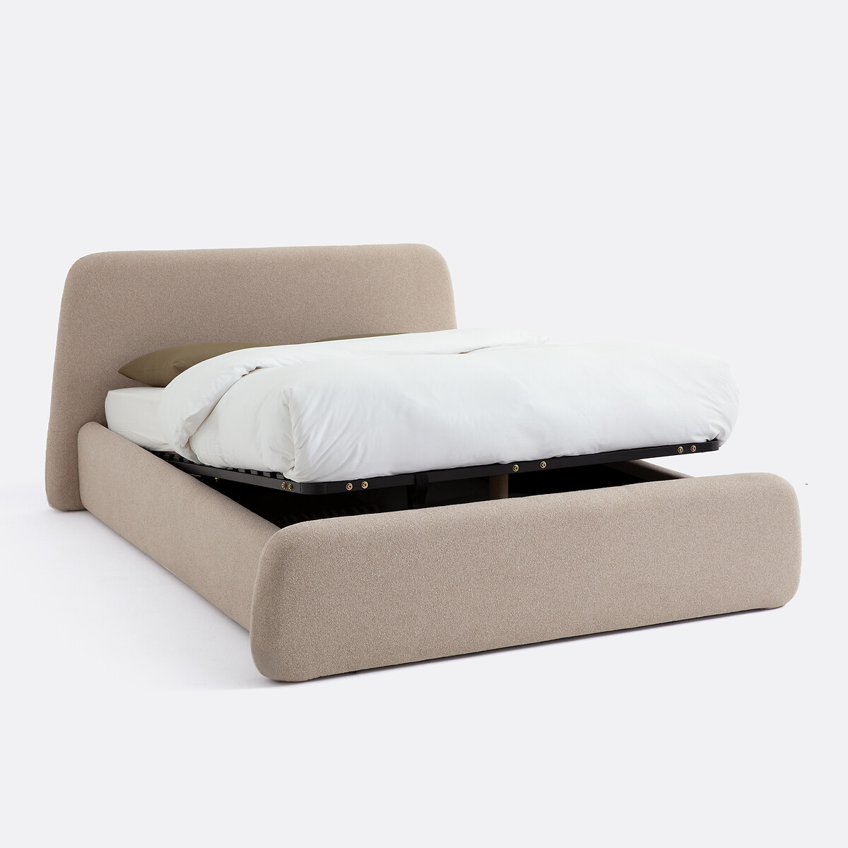 Κρεβάτι με αποθηκευτικό χώρο και ανακλινόμενο τελάρο Steen Μ200xΠ225cm
