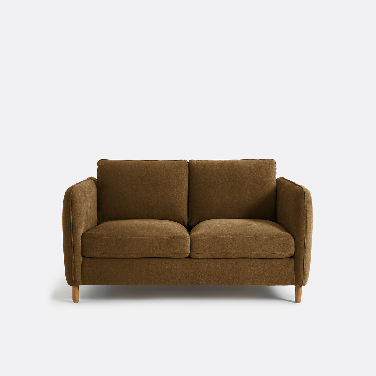 Διθέσιος καναπές με μελανζέ ταπετσαρία Μ95xΠ165xΥ86cm