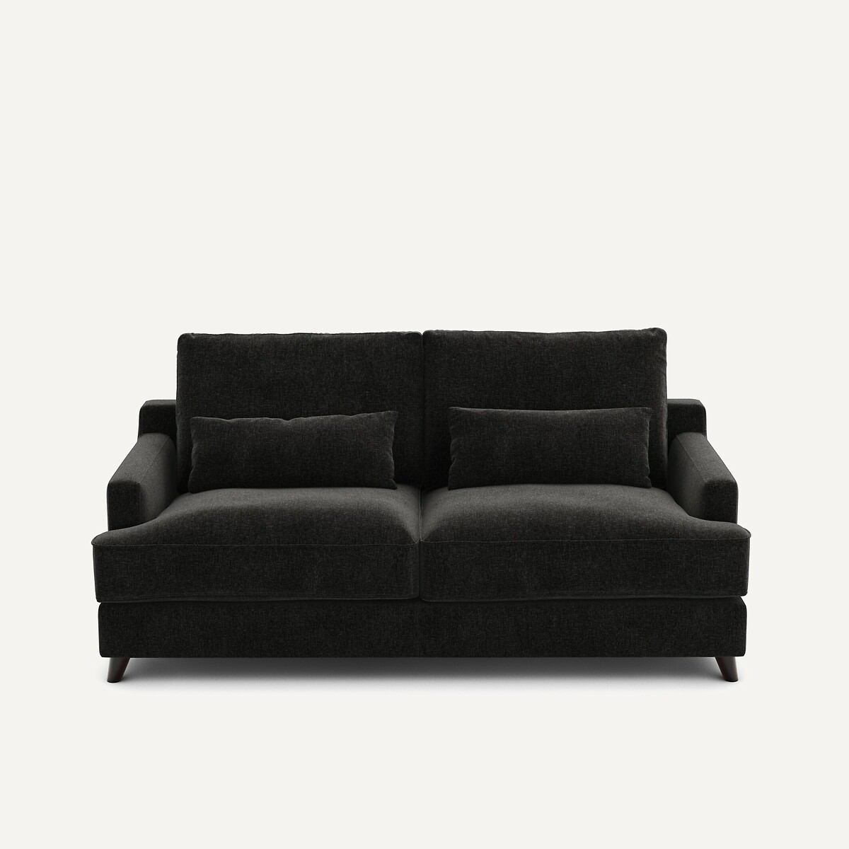 Καναπές-κρεβάτι από βελούδινο chenille Μ100xΠ191xΥ83cm