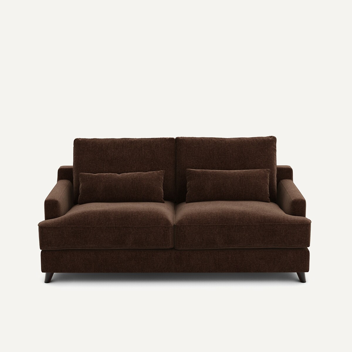 Καναπές-κρεβάτι από βελούδινο chenille Μ100xΠ191xΥ83cm