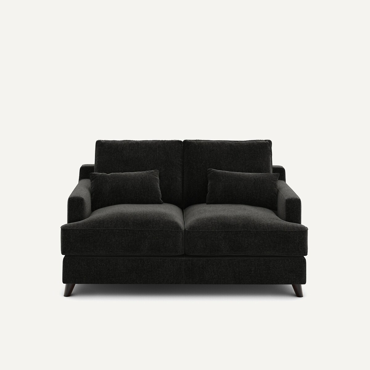 Καναπές 2 θέσεων από βελούδινο chenille Μ100xΠ150xΥ83cm