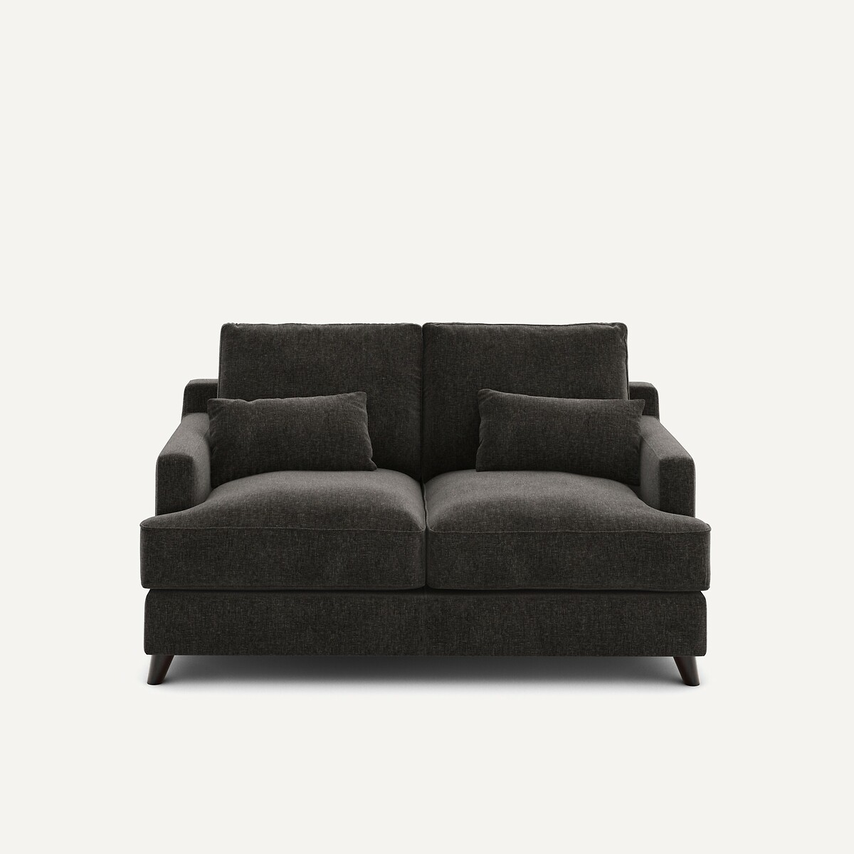 Καναπές 2 θέσεων από βελούδινο chenille Μ100xΠ150xΥ83cm