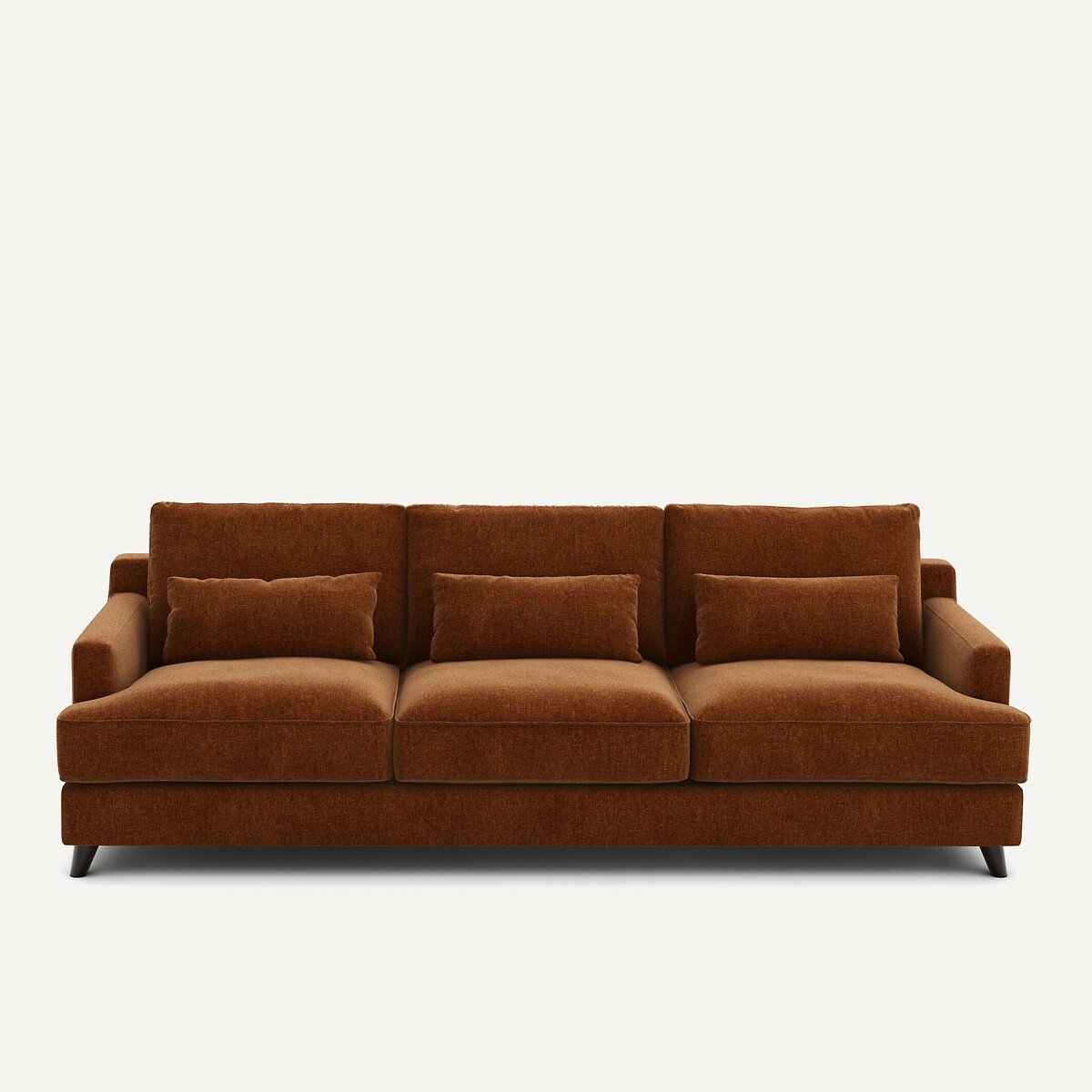 AM.PM Καναπές από βελούδινο chenille Μ100xΠ197xΥ83cm