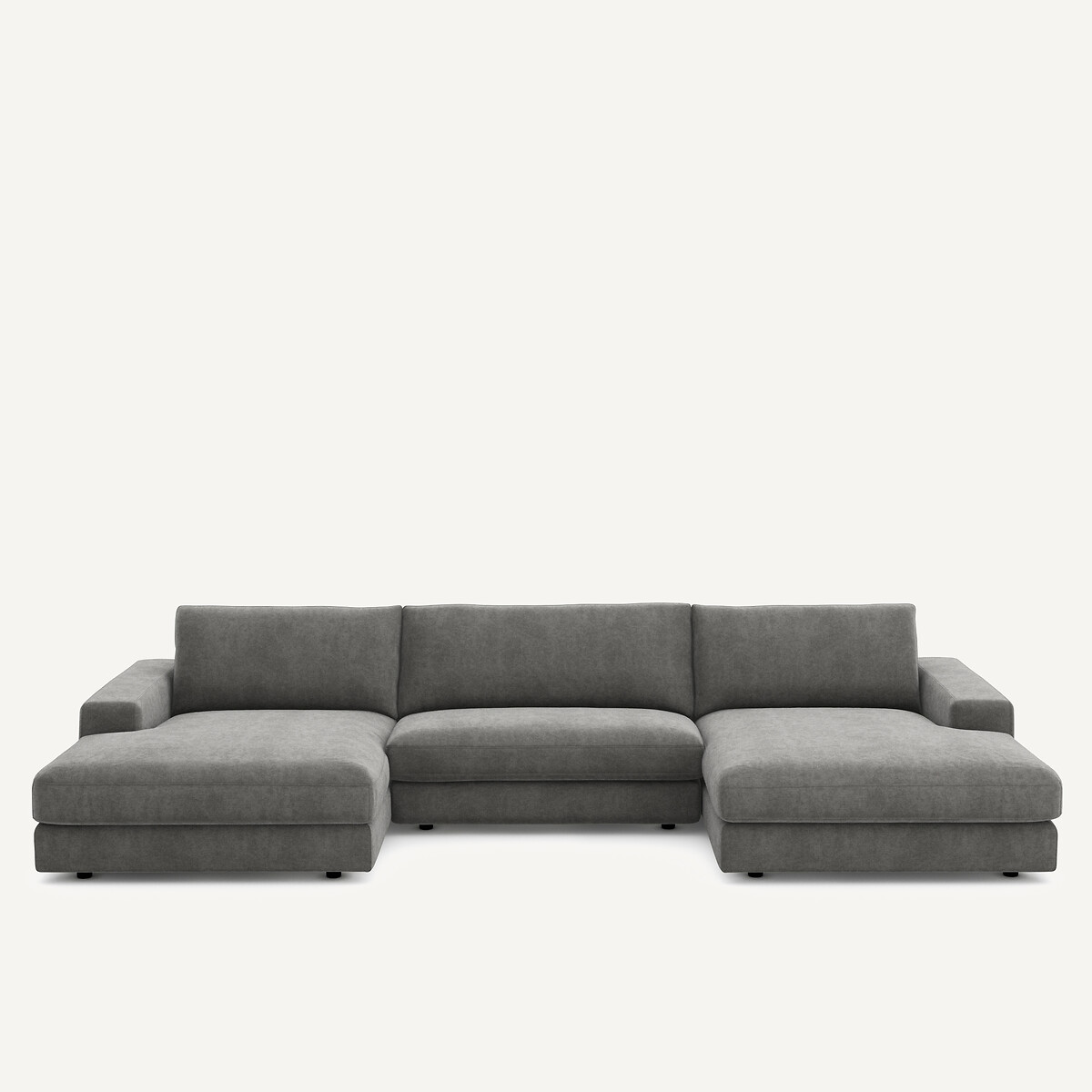 AM.PM Καναπές 5 θέσεων από βισκόζη και πολυεστέρα Μ173xΠ370xΥ78cm