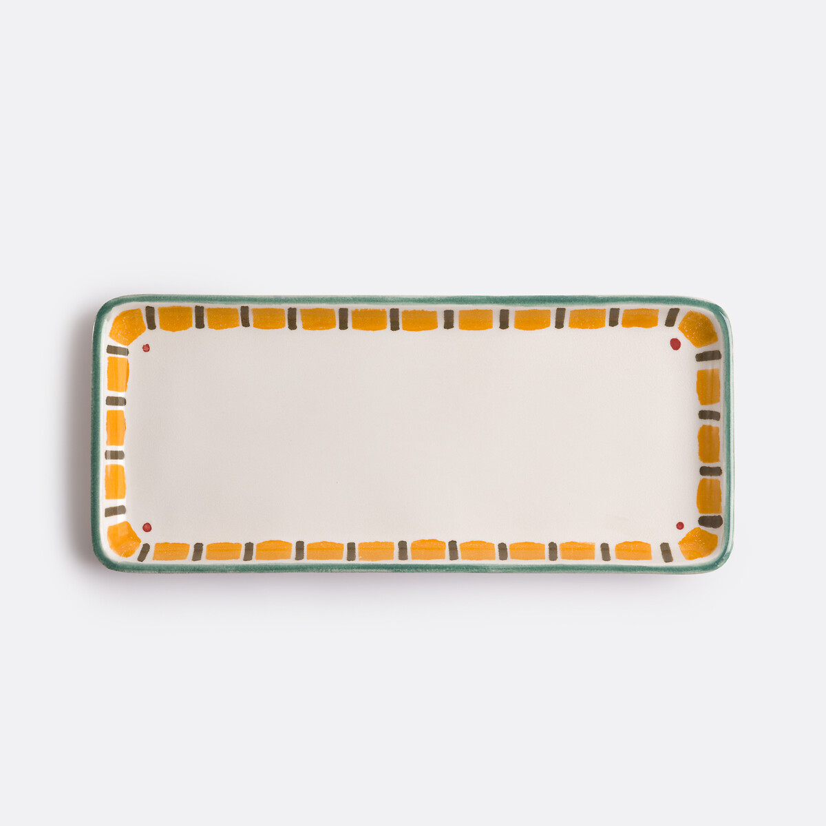 Πιατέλα για κέικ από εμαγιέ κεραμικό με σχέδια Π31cm