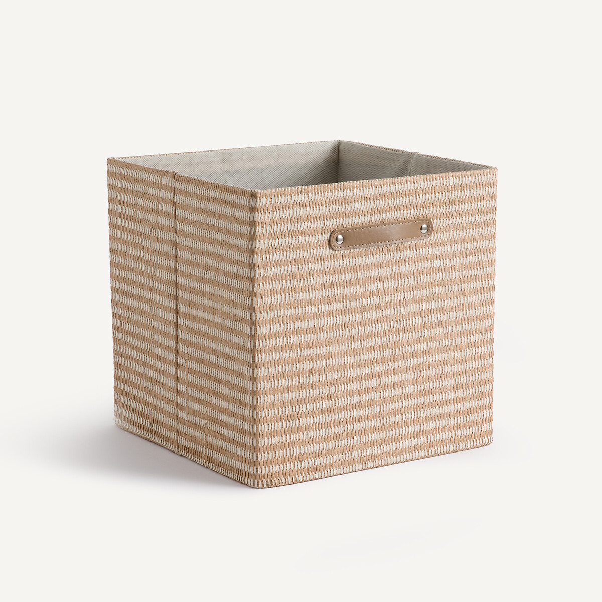 Κανάτι-κύβος από πλεκτό χαρτί