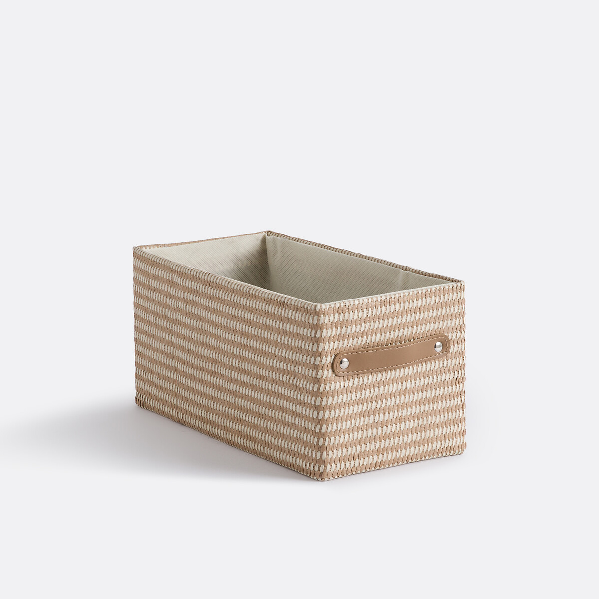 Κουτί-καλάθι από πλεγμένο χαρτί