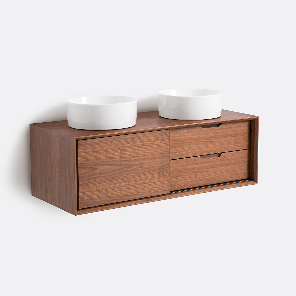 Κρεμαστό ντουλάπι μπάνιου με νιπτήρα 120 εκ. Μ50xΠ120xΥ40cm