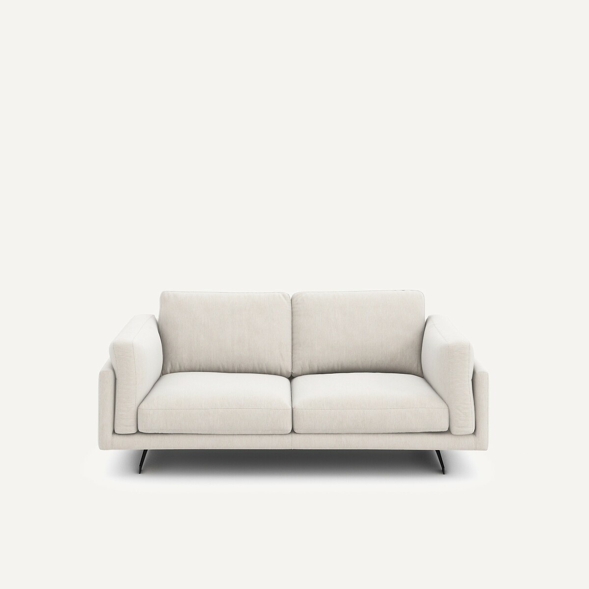 Καναπές 2 θέσεων από βελούδινο chenille Μ99xΠ188xΥ82cm