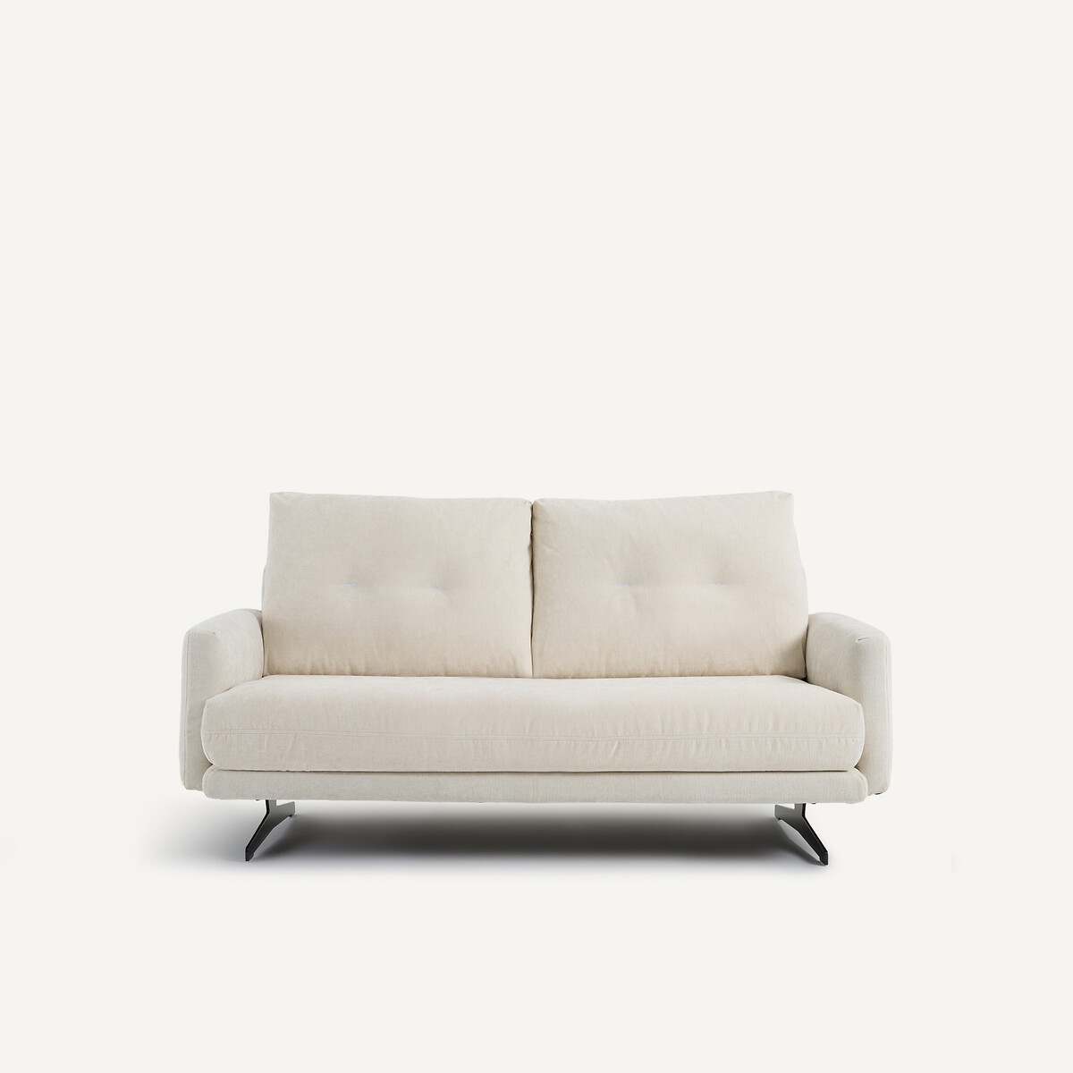 Καναπές 2 θέσεων από βελούδινο chenille Μ95xΠ161xΥ81cm