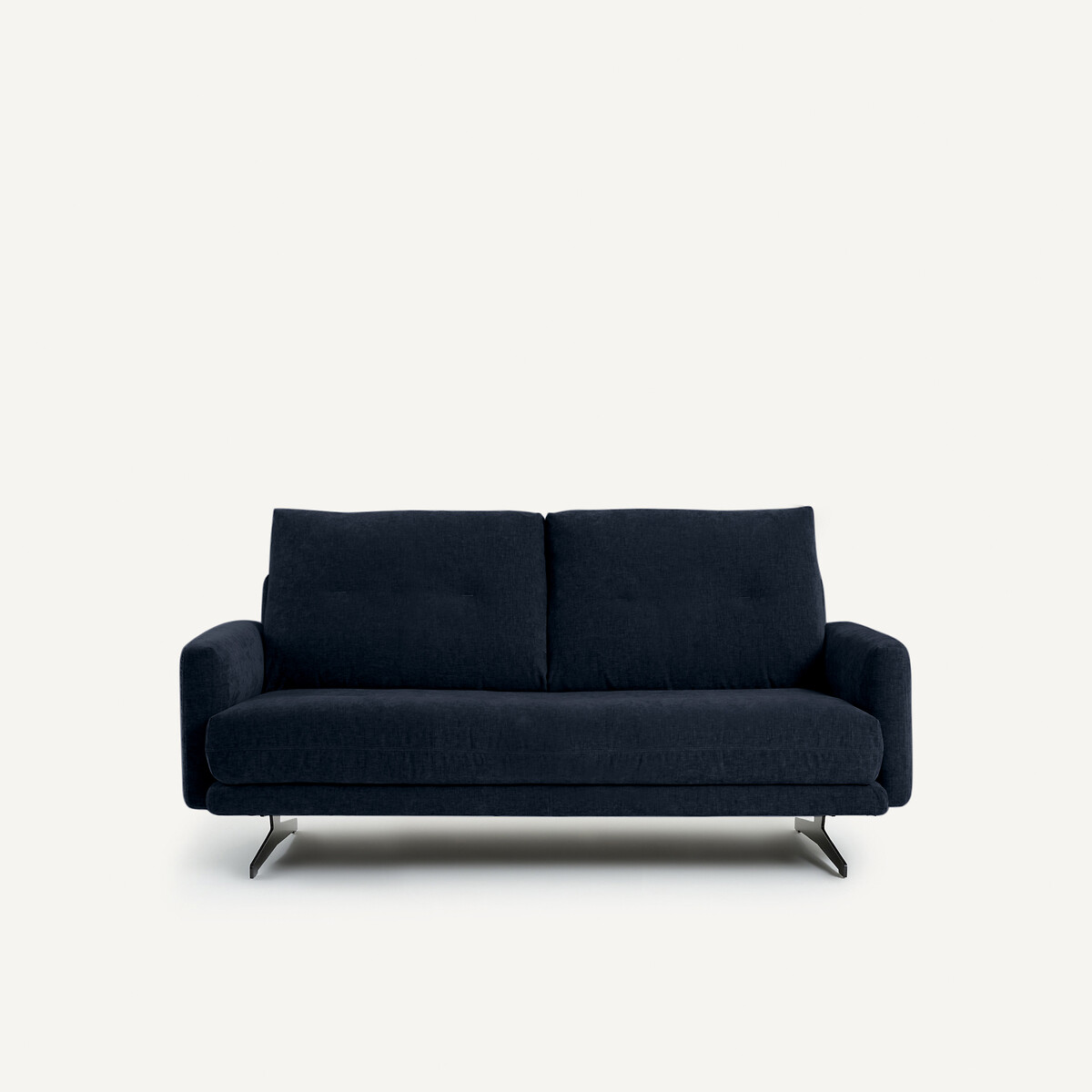 Καναπές 2 θέσεων από βελούδινο chenille Μ95xΠ161xΥ81cm