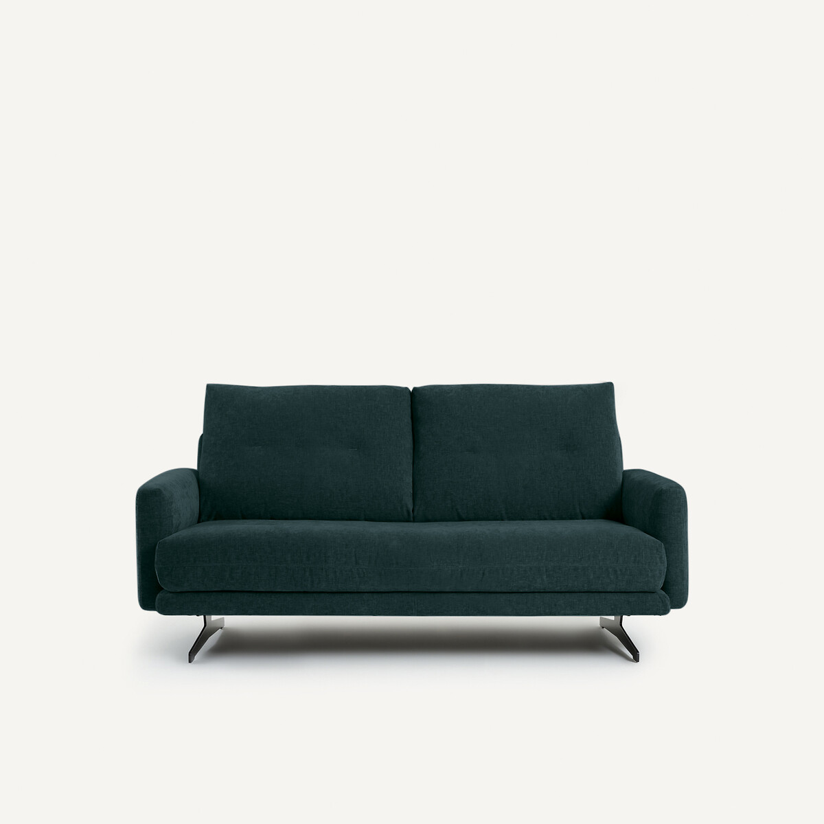 Καναπές 2 θέσεων από βελούδινο chenille Μ95xΠ161xΥ81cm