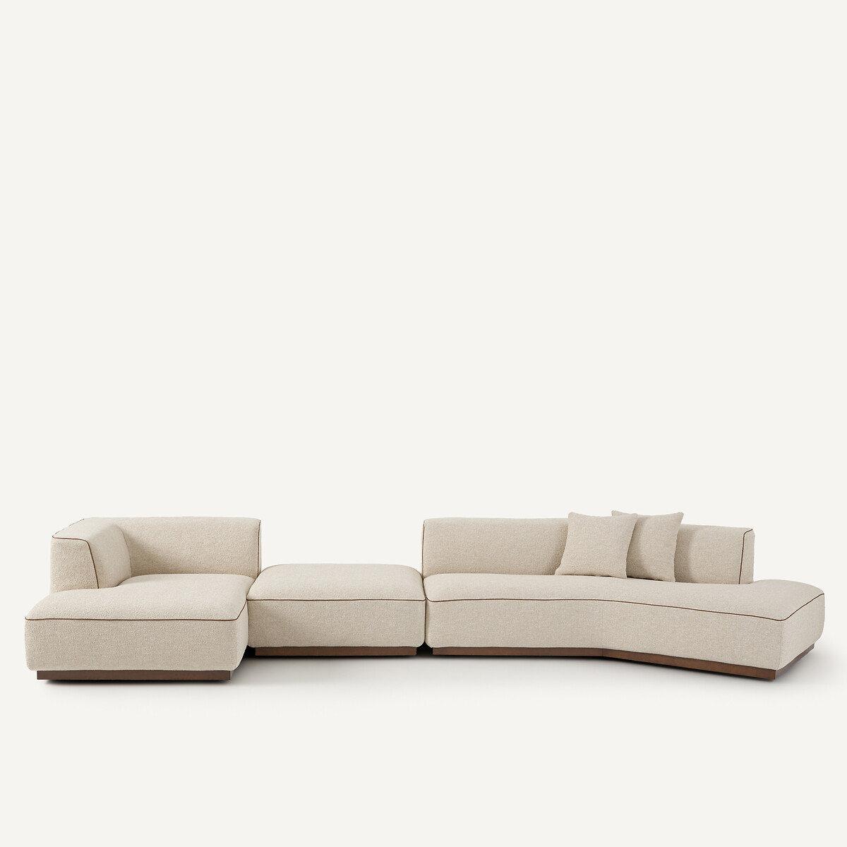 Γωνιακός καναπές XL με αριστερή γωνία Μ152xΠ416xΥ67cm