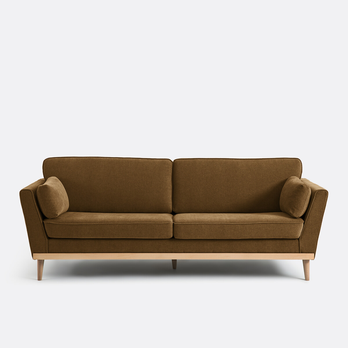 Καναπές 3 ή 4 θέσεων με μελανζέ ταπετσαρία Μ91xΠ200xΥ85cm