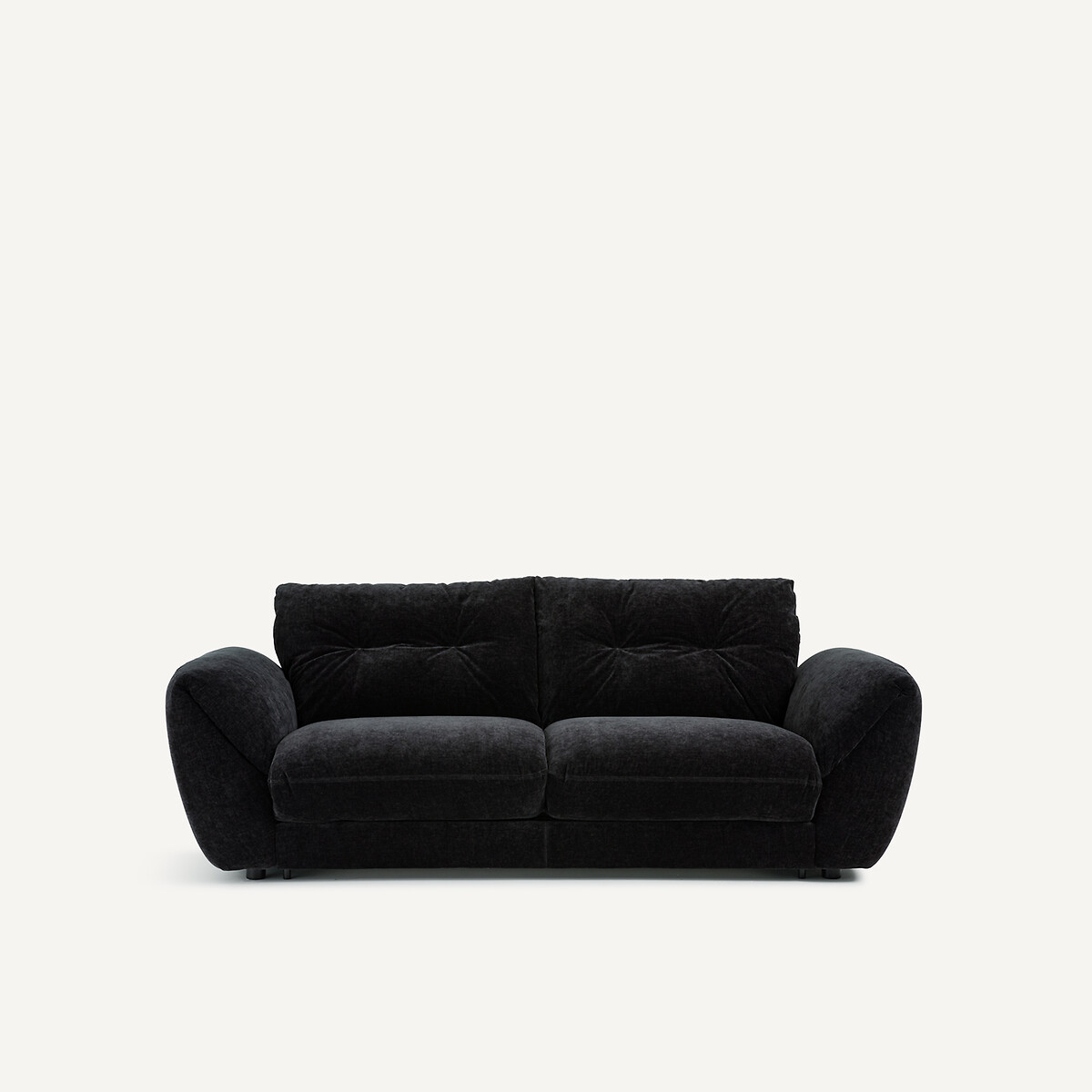 Καναπές-κρεβάτι 3 θέσεων από βελούδινo ζακάρ Μ107xΠ226xΥ87cm