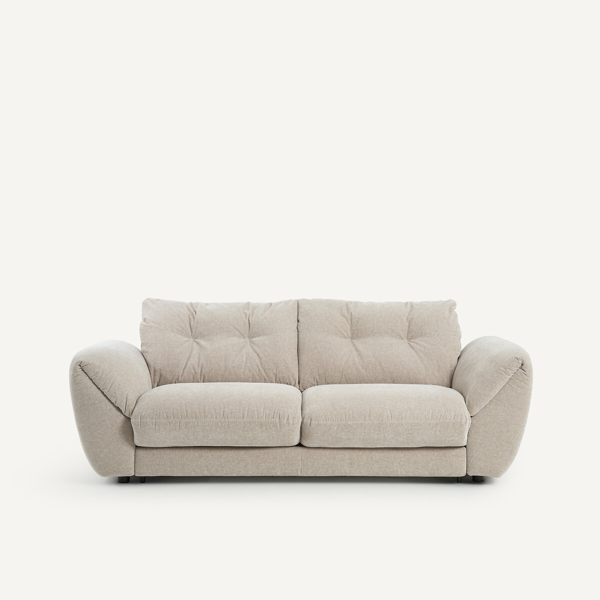 Καναπές-κρεβάτι 3 θέσεων από βελούδινo ζακάρ Μ107xΠ226xΥ87cm