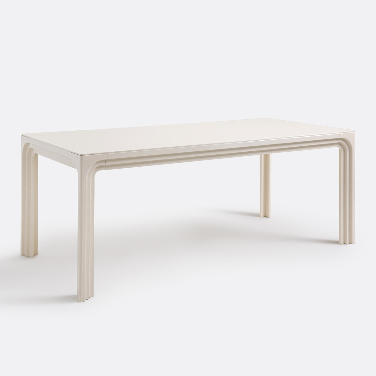 Τραπεζαρία με λακαριστό φινίρισμα Μ90xΠ200cm