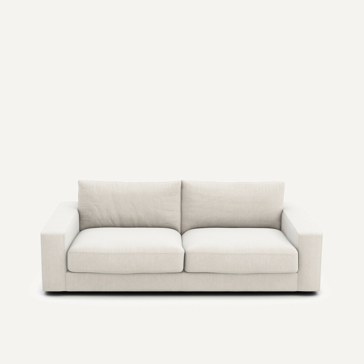 Καναπές-κρεβάτι από βελούδινο chenille Μ105xΠ217xΥ78cm