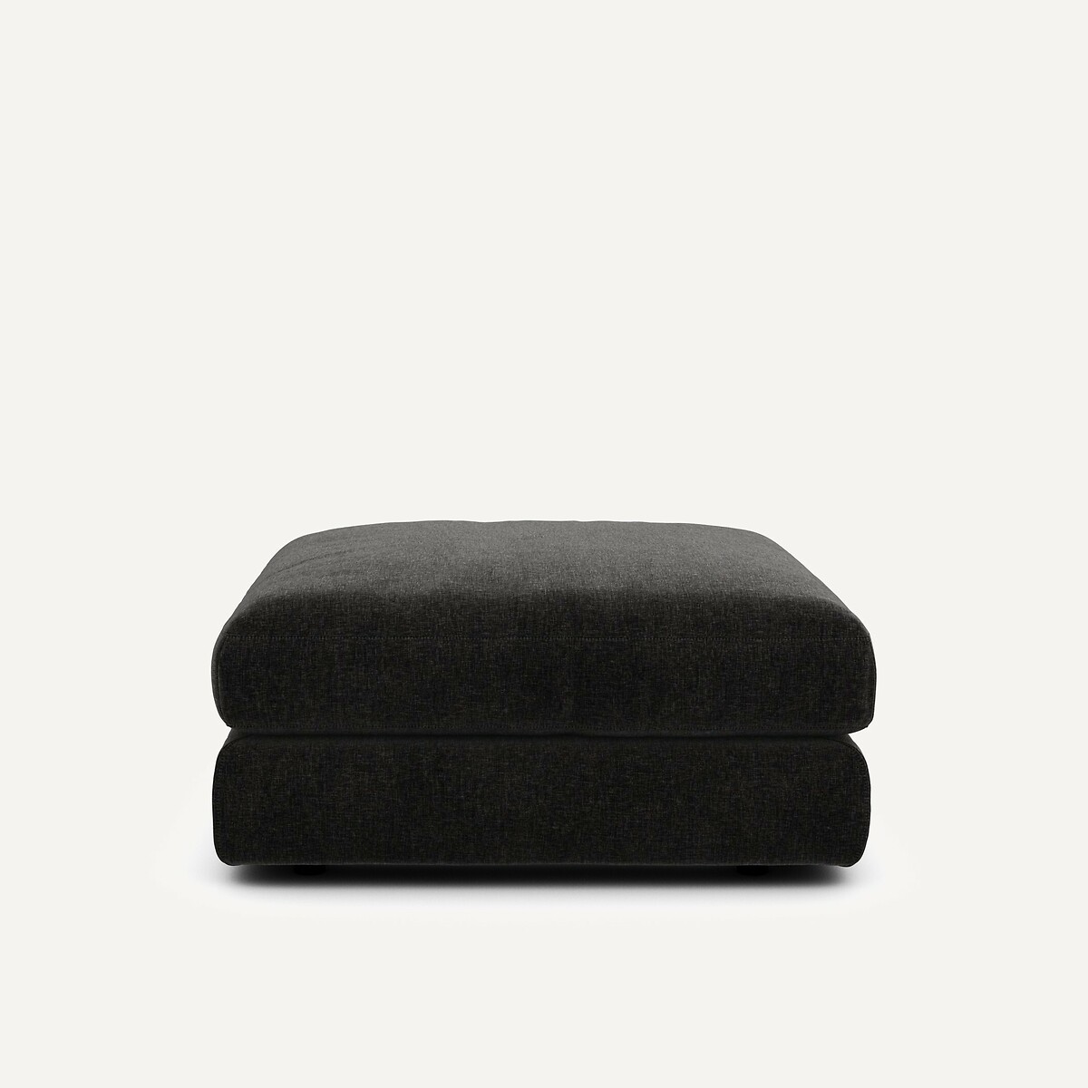 AM.PM Σκαμπό ποδιών από βελούδινο chenille ύφασμα Μ100xΠ100xΥ43cm