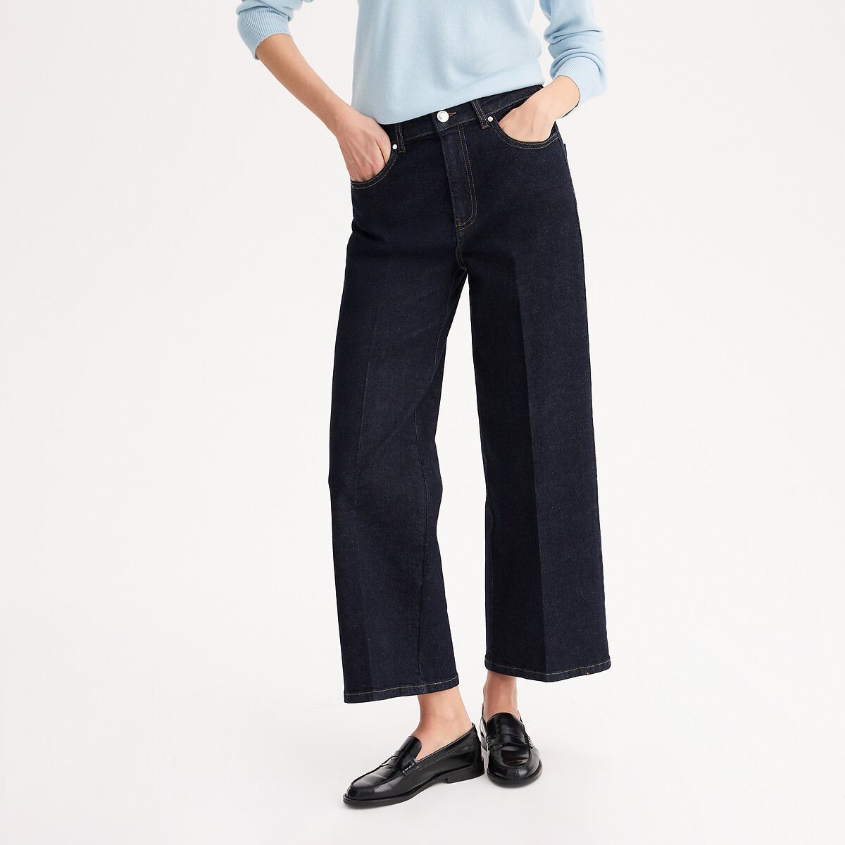 ANNE WEYBURN Τζιν παντελόνι φαρδύ