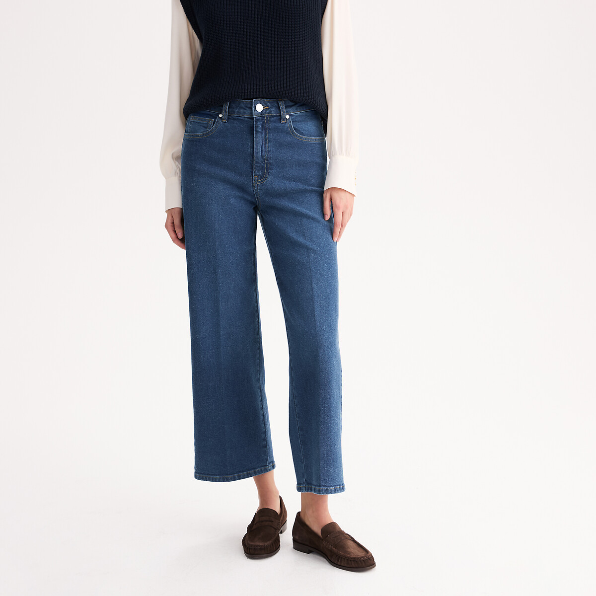 ANNE WEYBURN Τζιν παντελόνι φαρδύ