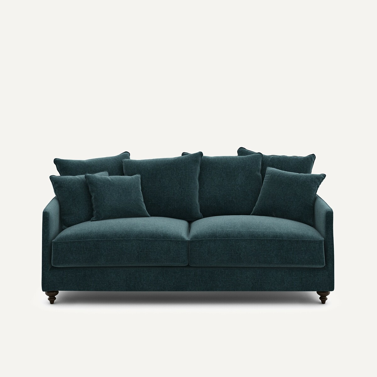 Καναπές-κρεβάτι βελούδινος Lazare Μ105xΠ204xΥ93cm