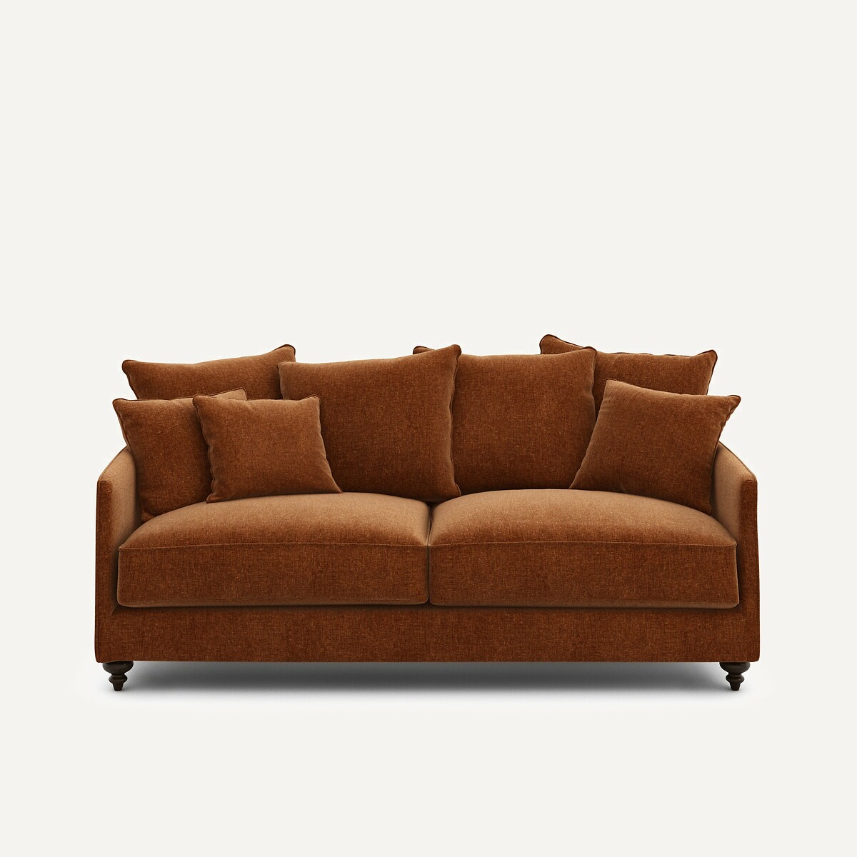 Καναπές-κρεβάτι βελούδινος Lazare Μ105xΠ204xΥ93cm