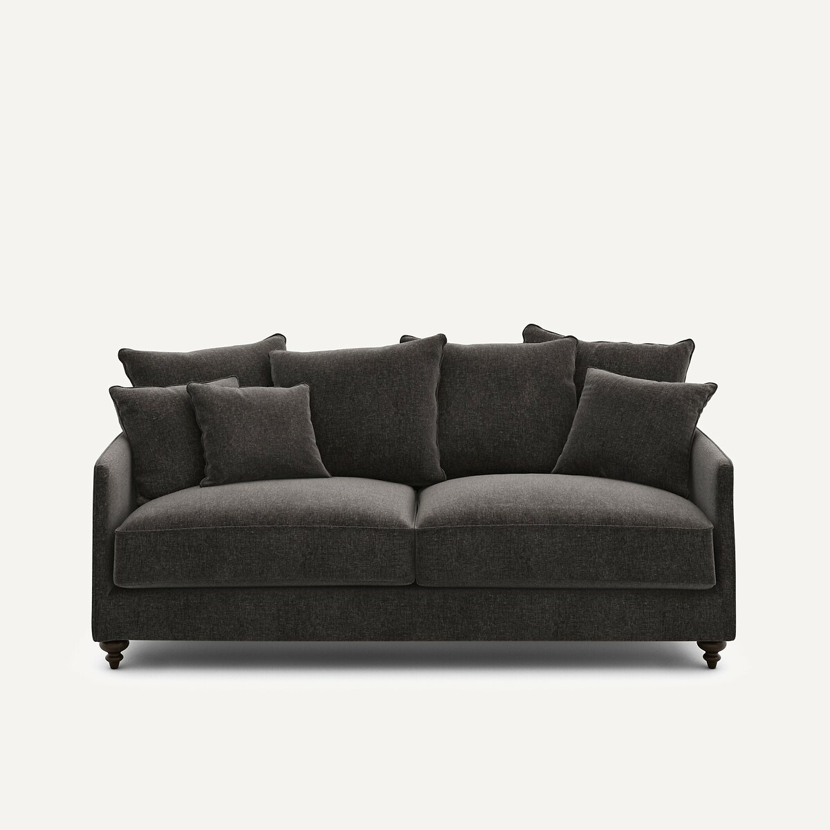 Καναπές-κρεβάτι βελούδινος Lazare Μ105xΠ204xΥ93cm