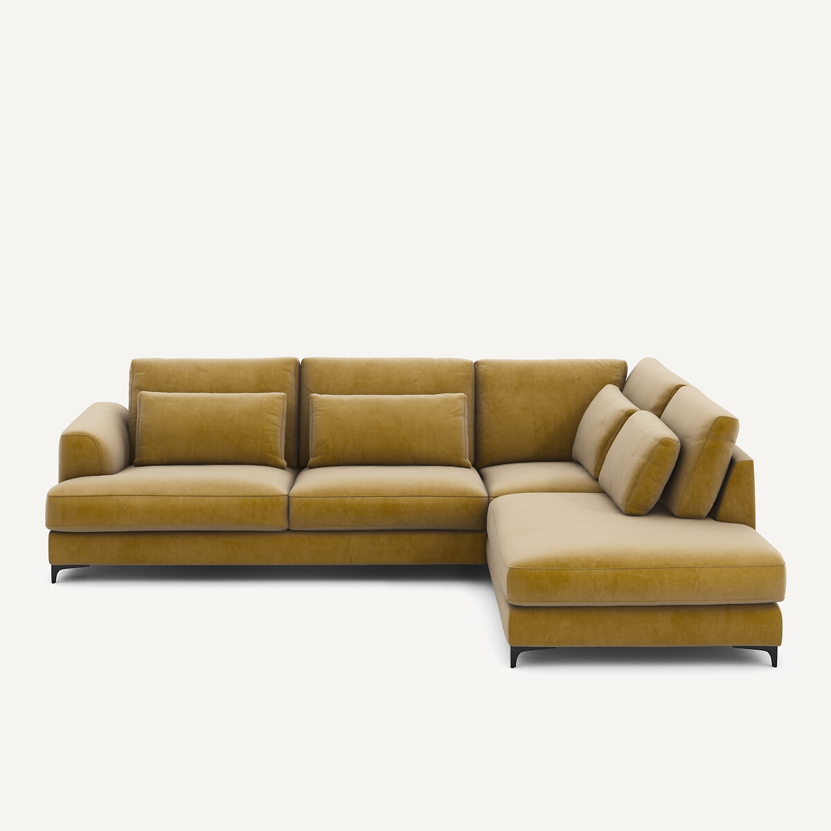 Γωνιακός καναπές δεξιός Μ222xΠ294xΥ83cm