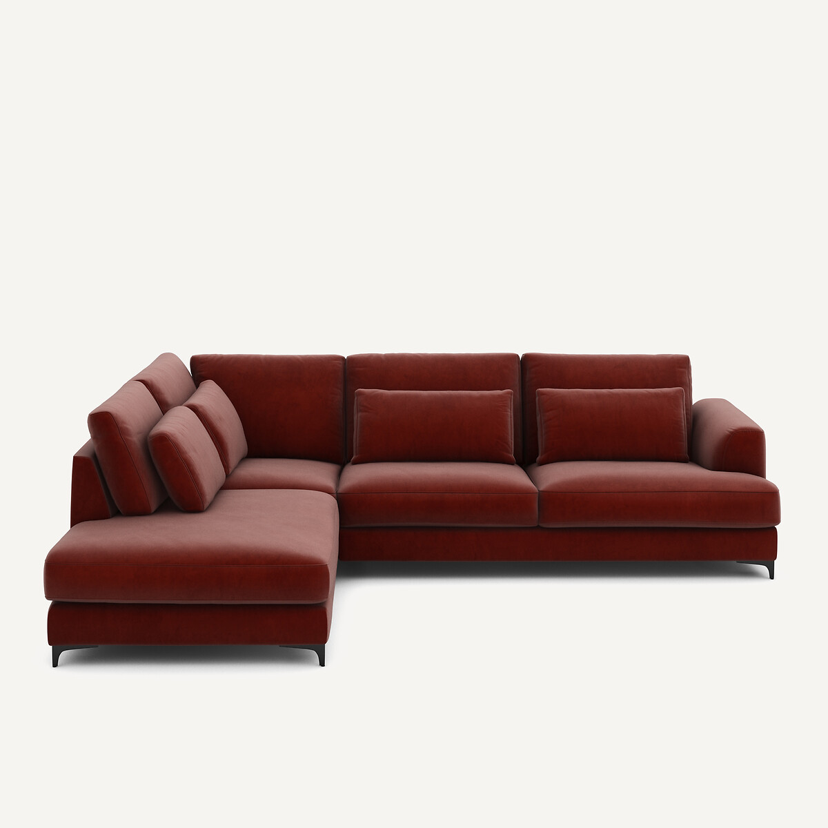 Γωνιακός καναπές αριστερός Μ222xΠ294xΥ83cm