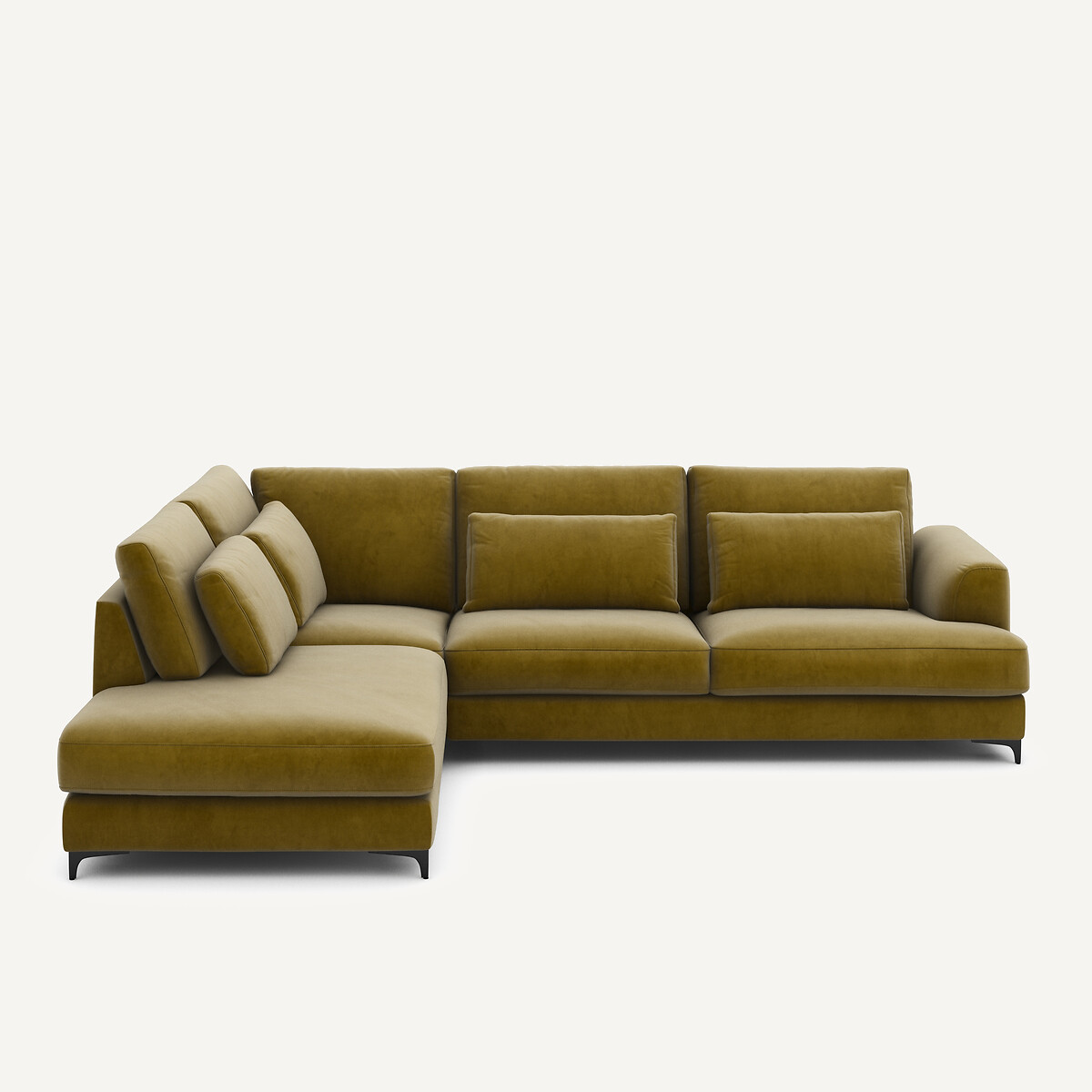 Γωνιακός καναπές αριστερός Μ222xΠ294xΥ83cm