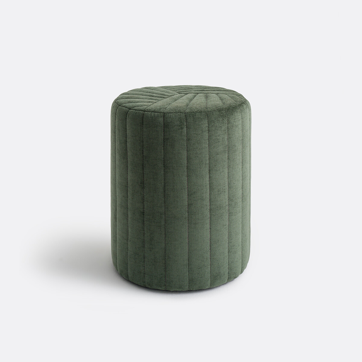 Στρογγυλό πουφ από ύφανση με ραφές, Jimi