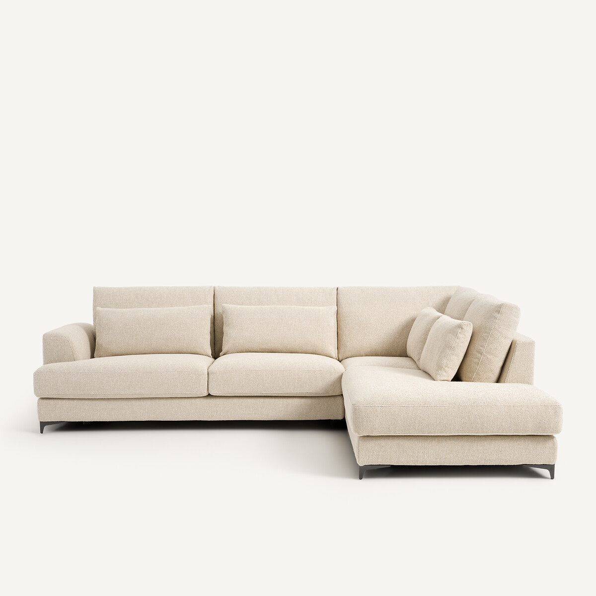 Γωνιακός καναπές-κρεβάτι δεξιά γωνία Μ222xΠ294xΥ83cm