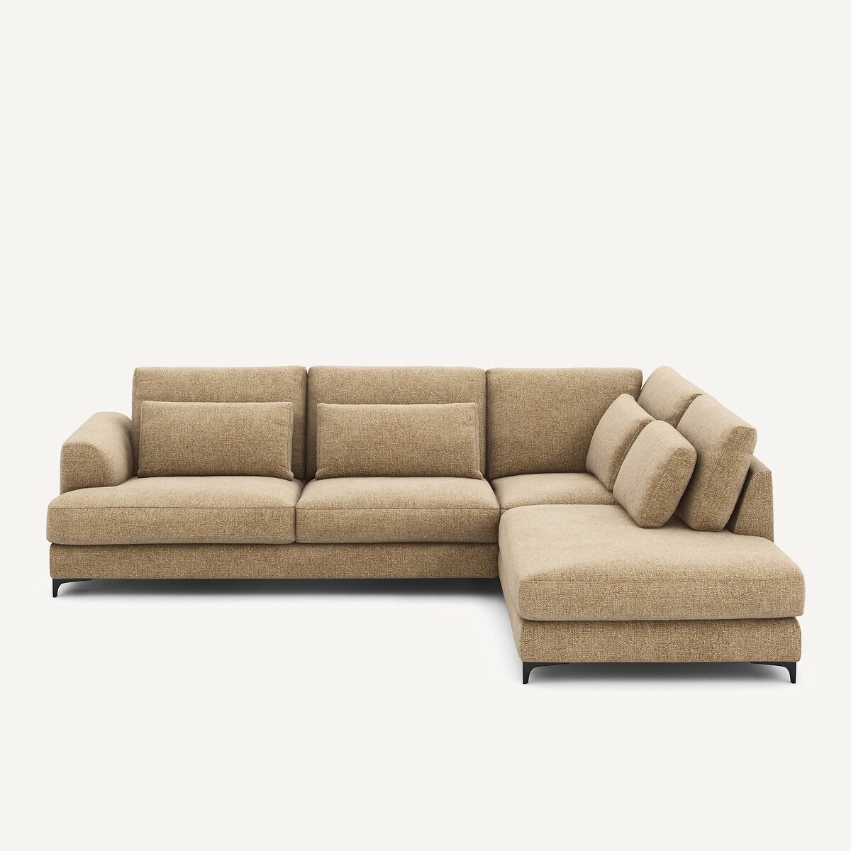 Γωνιακός καναπές-κρεβάτι δεξιός Μ222xΠ294xΥ83cm