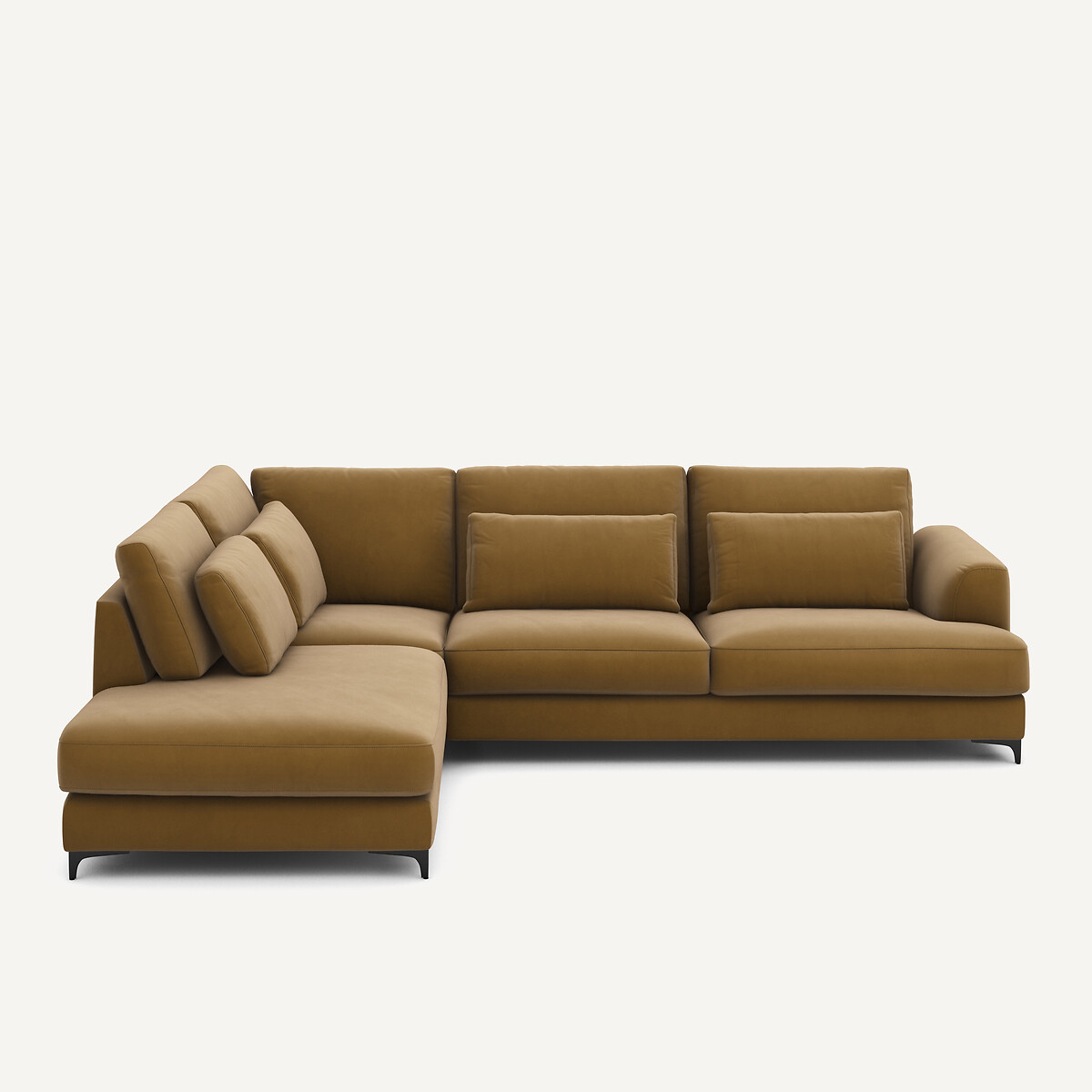 Γωνιακός καναπές-κρεβάτι Μ222xΠ294xΥ83cm