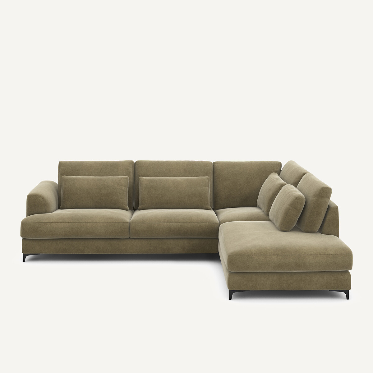 Γωνιακός καναπές-κρεβάτι Μ222xΠ294xΥ83cm