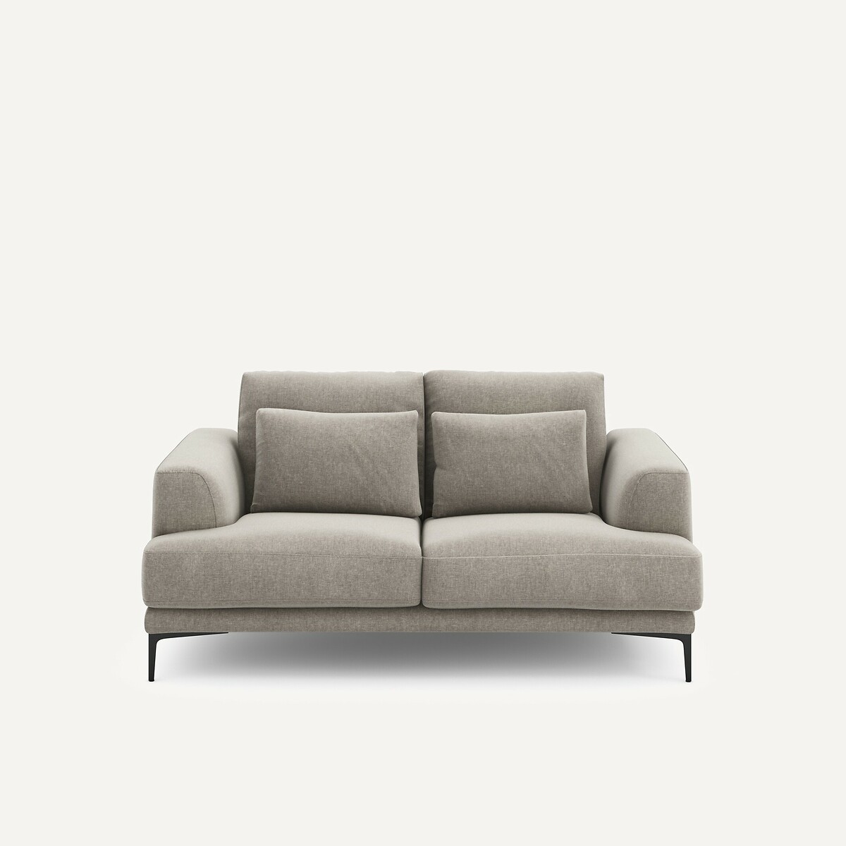 Καναπές 2 θέσεων από βελούδινο ύφασμα Μ105xΠ177xΥ83cm