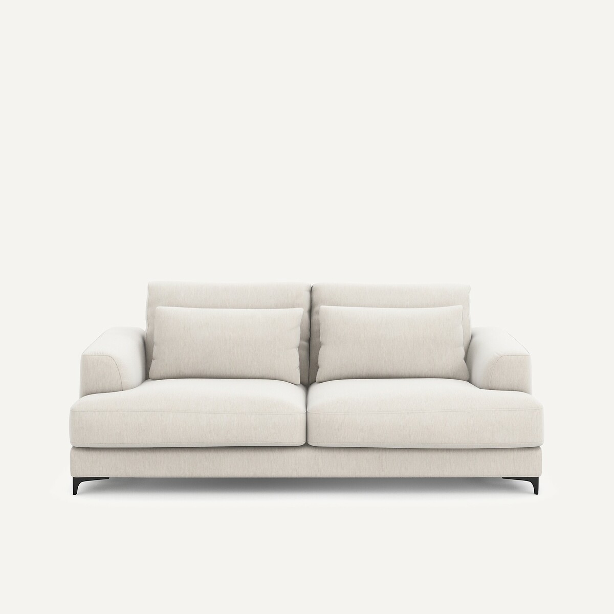 Τριθέσιος καναπές-κρεβάτι από βελούδο Μ105xΠ217xΥ83cm