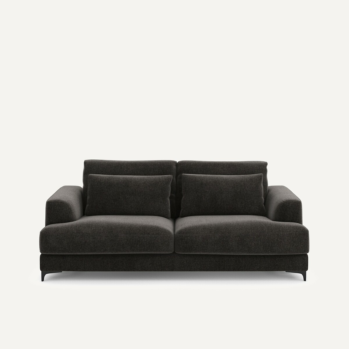 Τριθέσιος καναπές-κρεβάτι από βελούδο Μ105xΠ217xΥ83cm